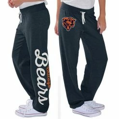 Women's G-III 4Her By Carl Banks Navy Chicago Bears Scrimmage Fleece Pants