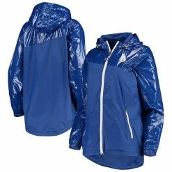 Women's G-III 4Her By Carl Banks Royal Los Angeles Dodgers Double Coverage Full-Zip Hoodie Jacket
