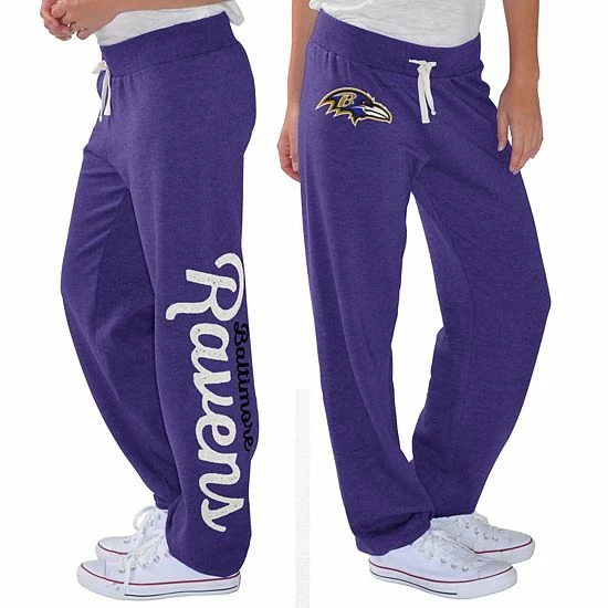 Women's G-III 4Her by Carl Banks Purple Baltimore Ravens Scrimmage Fleece Pants Women's G-III 4Her By Carl Banks Purple Baltimore Ravens Scrimmage Fleece Pants -G-III Sales Store unnamed file 701