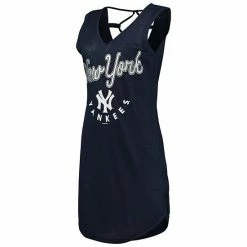 Women's G-III 4Her By Carl Banks Navy New York Yankees Game Time Slub Beach V-Neck Cover-Up Dress 2 Women's G-III 4Her By Carl Banks Navy New York Yankees Game Time Slub Beach V-Neck Cover-Up Dress -G-III Sales Store unnamed file 767
