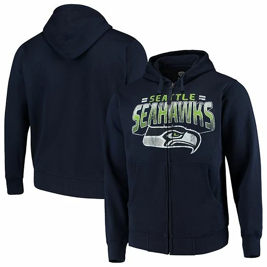 Men's G-III Sports by Carl Banks Navy Seattle Seahawks Perfect Season Full-Zip Hoodie Men's G-III Sports By Carl Banks Navy Seattle Seahawks Perfect Season Full-Zip Hoodie -G-III Sales Store unnamed file 781