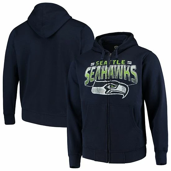Men's G-III Sports by Carl Banks Navy Seattle Seahawks Perfect Season Full-Zip Hoodie Men's G-III Sports By Carl Banks Navy Seattle Seahawks Perfect Season Full-Zip Hoodie -G-III Sales Store unnamed file 782