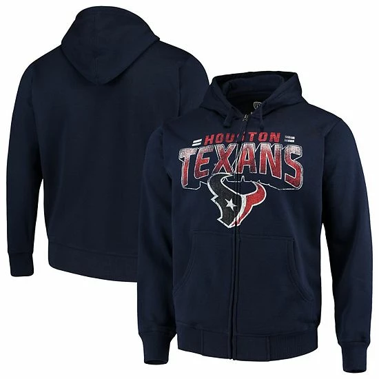 Men's G-III Sports by Carl Banks Navy Houston Texans Perfect Season Full-Zip Hoodie Men's G-III Sports By Carl Banks Navy Houston Texans Perfect Season Full-Zip Hoodie -G-III Sales Store unnamed file 808