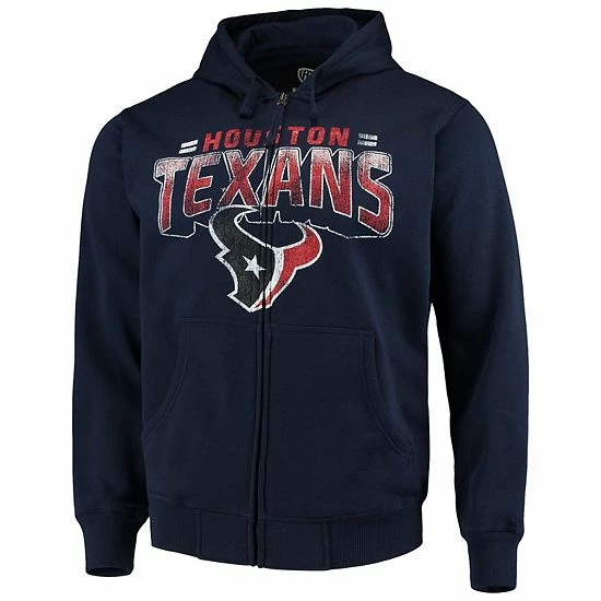 Men's G-III Sports by Carl Banks Navy Houston Texans Perfect Season Full-Zip Hoodie Men's G-III Sports By Carl Banks Navy Houston Texans Perfect Season Full-Zip Hoodie -G-III Sales Store unnamed file 809