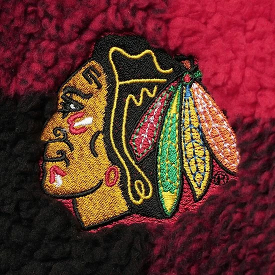 Women's G-III 4Her by Carl Banks Red/Black Chicago Blackhawks Plaid Sherpa Quarter-Zip Jacket Women's G-III 4Her By Carl Banks Red/Black Chicago Blackhawks Plaid Sherpa Quarter-Zip Jacket -G-III Sales Store unnamed file 832