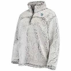 Women's G-III 4Her By Carl Banks Gray Seattle Kraken Sherpa Quarter-Zip Jacket 2 Women's G-III 4Her By Carl Banks Gray Seattle Kraken Sherpa Quarter-Zip Jacket -G-III Sales Store unnamed file 835