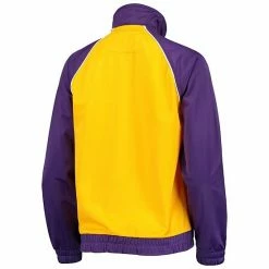 Women's G-III 4Her By Carl Banks Purple/Gold Los Angeles Lakers Backfield Raglan Full-Zip Track Jacket -G-III Sales Store unnamed file 842