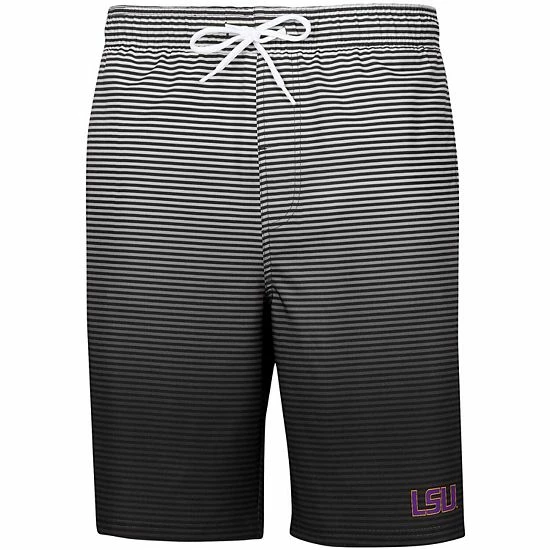 Men's G-III Sports By Carl Banks Black LSU Tigers Ocean Swim Trunks 3 Men's G-III Sports By Carl Banks Black LSU Tigers Ocean Swim Trunks - Image 3