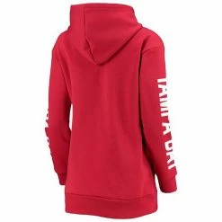 Women's G-III 4Her By Carl Banks Red Tampa Bay Buccaneers Extra Point Pullover Hoodie 3 Women's G-III 4Her By Carl Banks Red Tampa Bay Buccaneers Extra Point Pullover Hoodie -G-III Sales Store unnamed file 872