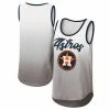 Women's G-III 4Her By Carl Banks White Houston Astros Logo Opening Day Tank Top