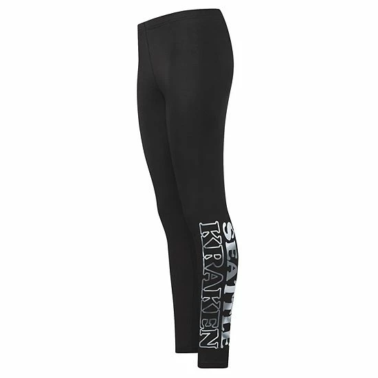 Women's G-III Sports by Carl Banks Black Seattle Kraken Stadium Leggings Women's G-III Sports By Carl Banks Black Seattle Kraken Stadium Leggings -G-III Sales Store unnamed file 956