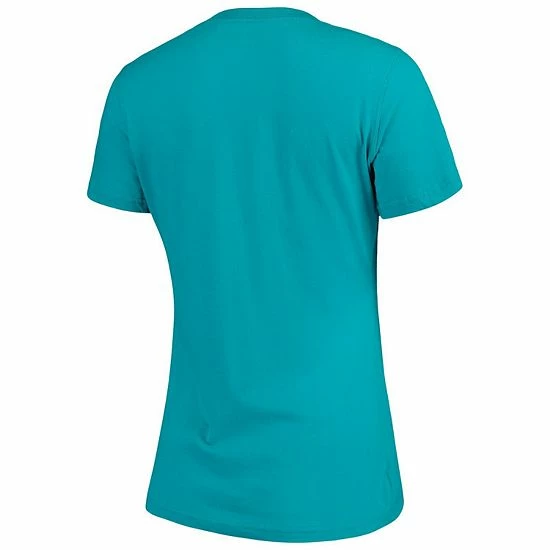 Women's G-III 4Her by Carl Banks Aqua Miami Dolphins Post Season V-Neck T-Shirt Women's G-III 4Her By Carl Banks Aqua Miami Dolphins Post Season V-Neck T-Shirt -G-III Sales Store unnamed file 97