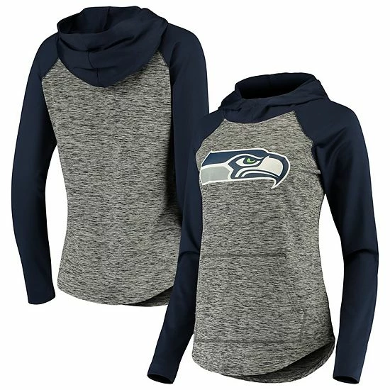 Women's G-III 4Her by Carl Banks Heathered Gray/College Navy Seattle Seahawks Championship Ring Pullover Hoodie Women's G-III 4Her By Carl Banks Heathered Gray/College Navy Seattle Seahawks Championship Ring Pullover Hoodie -G-III Sales Store unnamed file 975